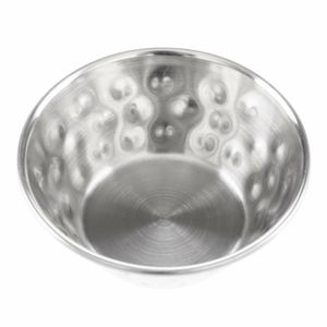 Olympia Hammered Stainless Steel Sauce Cups 45ml (Pack of 12) - FU288 - 3