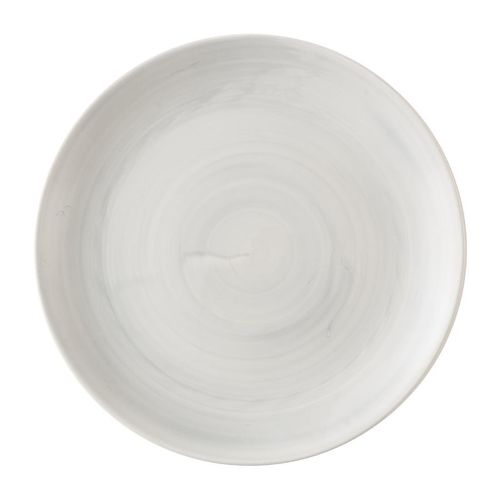 Churchill Stonecast Canvas Grey Evolve Coupe Plates 260mm (Pack of 12) - HX058 - 1