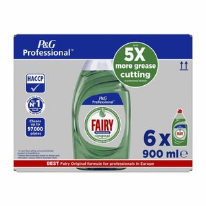 Fairy Professional Concentrated Washing Up Liquid Original 900ml (Pack of 6) - DX556 - 3