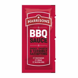 Harrisons BBQ Sauce Sachets 10g (Pack of 200) - HT354 - 1
