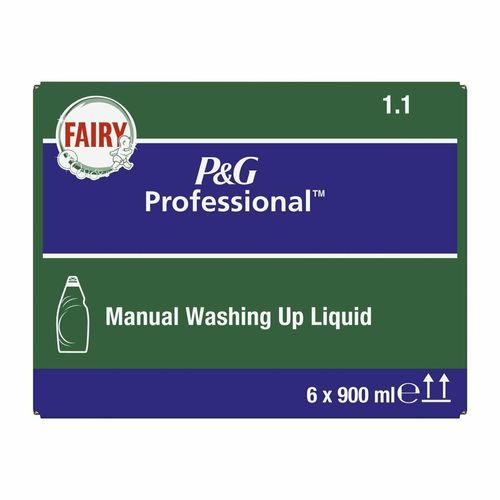 Fairy Professional 1.1 Washing Up Liquid Original 900ml (Pack of 6) - DX558 - 3