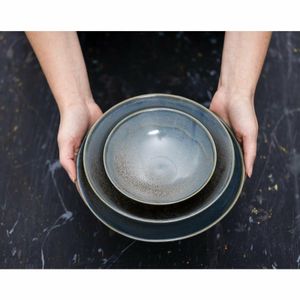 Olympia Ember Blue Coupe Bowls 200mm (Pack of 4) - FU175 - 3