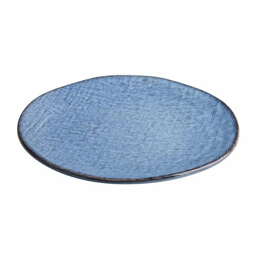Olympia Denim Blue Coupe Plates 230mm (Pack of 6) - FU221 - 9