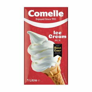 Comelle Vanilla Ice Cream Mix 1Ltr (Pack of 12) - HN934 - 1