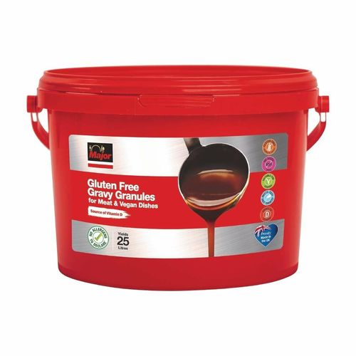 Major Instant Gluten Free Gravy Granules with Vitamin D - Meat 1.88kg - KA124 - 1