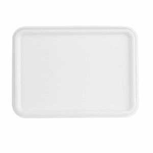 Fiesta Compostable Bagasse Lids for Bagasse Container Bases (Pack of 100) - HW037 - 3