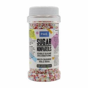 PME Multicoloured Nonpareils 100s & 1000s 80g - HU222 - 1