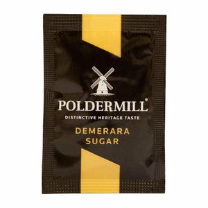 Poldermill Brown Sugar Sachets 3g (Pack of 500) - HT316 - 1