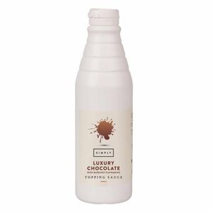 Simply Luxury Chocolate Topping Sauce with Hazelnut Flavouring 1kg - HT845 - 1