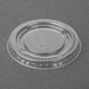 Fiesta Recyclable PET Lid for Portion Pots (Pack of 1000) - HC268 - 1