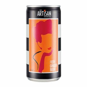 Artisan Drinks Fiery Ginger Beer Cans 200ml (Pack of 24) - KA423 - 1