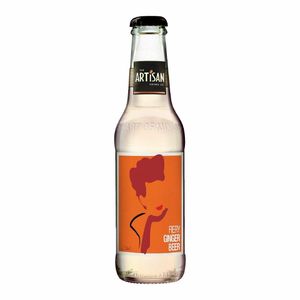 Artisan Drinks Fiery Ginger Beer Bottles 200ml (Pack of 24) - KA427 - 1