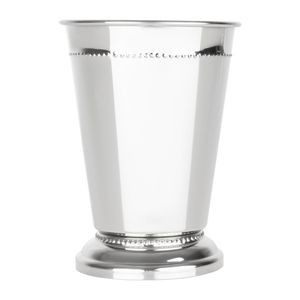 Olympia Barware Beaded Julep Cup Stainless Steel 370ml - HY115 - 3
