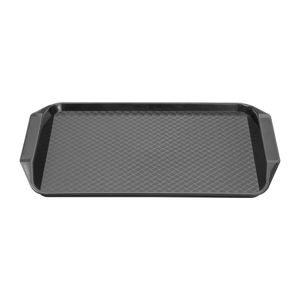 Olympia Kristallon Handled Fast Food Tray Black 435x305mm - HY809 - 3