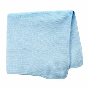 Rubbermaid Economy Microfibre Cloth Blue 400x400mm (Pack of 24) - HZ152 - 1