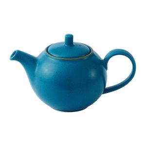 Churchill Stonecast Java Blue Beverage Pots 443ml (Pack of 4) - HY938 - 1