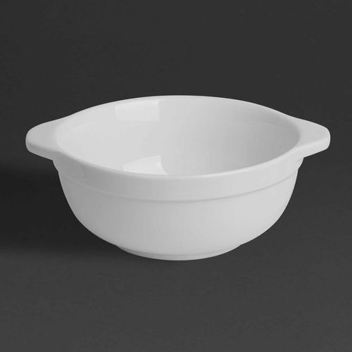 Olympia Whiteware Eared Bowls 640ml (Pack of 4) - HP854 - 2