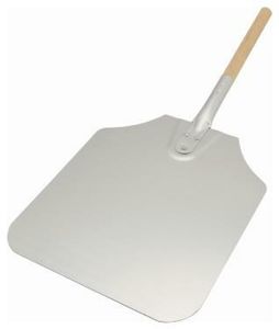 Pizza Peel Wood Hndl 10 x 11" Blade 39" L - 1