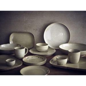 Terra Porcelain Grey Round Bowl 11.5cm (Pack of 6) - 3