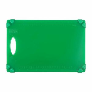 Hygiplas Commercial Grip Chopping Board Green 458x306mm - HW004 - 3