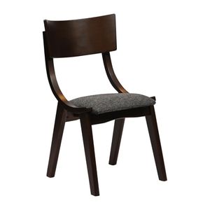 Chelsea Dining Chairs in Dark Walnut with Shetland Smoke Seats (6 Pack) - JA245 - 1