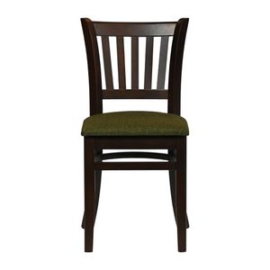Turin Dining Tables with 4 Manhattan Chairs in Dark Walnut with Shetland Forest - JA204 - 3