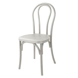 Bolero Soho Bentwood Style Resin Chairs Limewash (4 Pack) - HW288 - 1