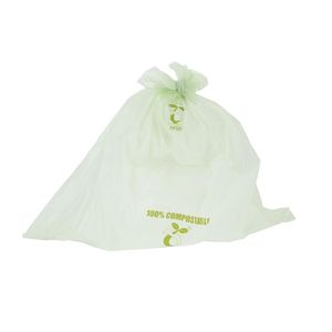 Jantex Green Compostable Caddy Liners 10Ltr (24 Pack) - HW684 - 1