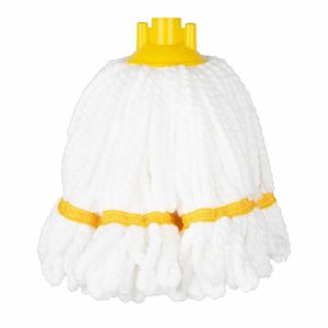 Jantex Microfibre Mop Head Yellow Stripe 150g - HX252 - 1