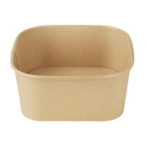 Fiesta Recyclable Square Container Bases 1400ml (300 Pack) - HW018 - 3