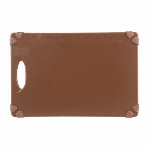 Hygiplas Commercial Grip Chopping Board Brown 458x306mm - HW003 - 3