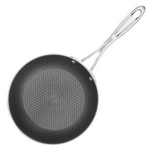 Vogue Tri-Shield Stainless Steel Frying Pan with Clad Coating 20cm - GP187 - 3