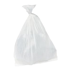 Jantex Light Duty White Bin Bags 10Ltr (Pack 200) - HW691 - 1