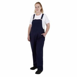 Southside Bib & Brace Cotton Canvas Dungarees Navy L - BA174-L - 3