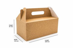 Medium Kraft Carry Pack (Case of 125) - 3