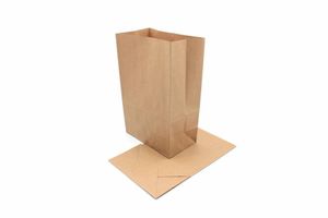 Large Kraft Grab Bag (Case of 125) - 3