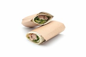 Kraft Wrap Pocket With Tear Tab (Case of 500) - 1