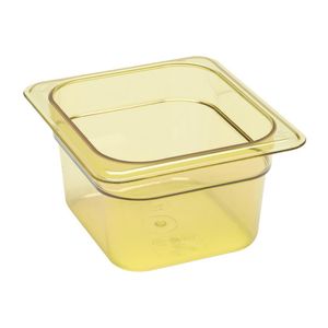 Cambro High Heat Polycarbonate 1/6 Gastronorm 100mm - HR265 - 1