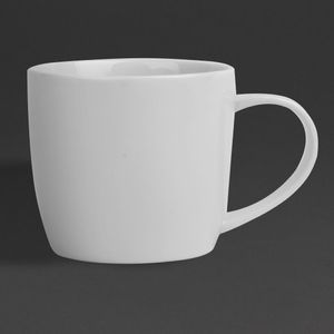 Olympia Whiteware Low Mugs 220ml (12 Pack) - HY540 - 1