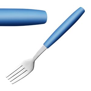 Amefa PIXEL Dessert Forks Blue (12 Pack) - JD268 - 1