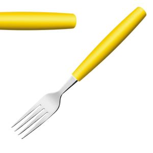 Amefa PIXEL Table Forks Yellow (12 Pack) - JD289 - 1