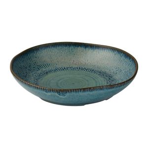 Churchill Envisage Cascade Sapphire Blue Natural Deep Bowls 250mm (6 Pack) - JC668 - 1