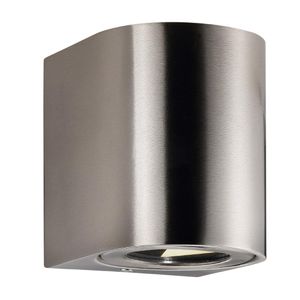 Nordlux Canto 2 Outdoor Wall Light Stainless Steel - JE737 - 1