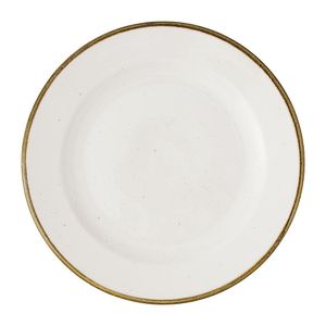 Churchill Stonecast Barley White Profile Plates 229mm (12 Pack) - JC756 - 1