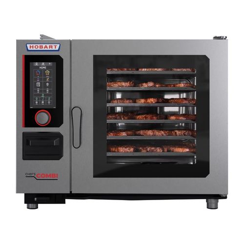 Hobart Chefs Combi Electric Oven 6x2/1GN 3PH 17.5kW - JE947 - 2