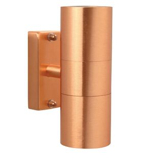 Nordlux Tin Double Outdoor Wall Light Copper - JE847 - 1