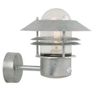 Nordlux Blokhus Up Sensor Outdoor Wall Light Galvanised - JE732 - 1
