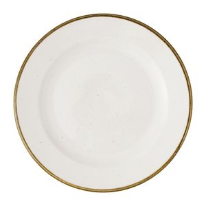 Churchill Stonecast Barley White Profile Plates 210mm (12 Pack) - JC755 - 1