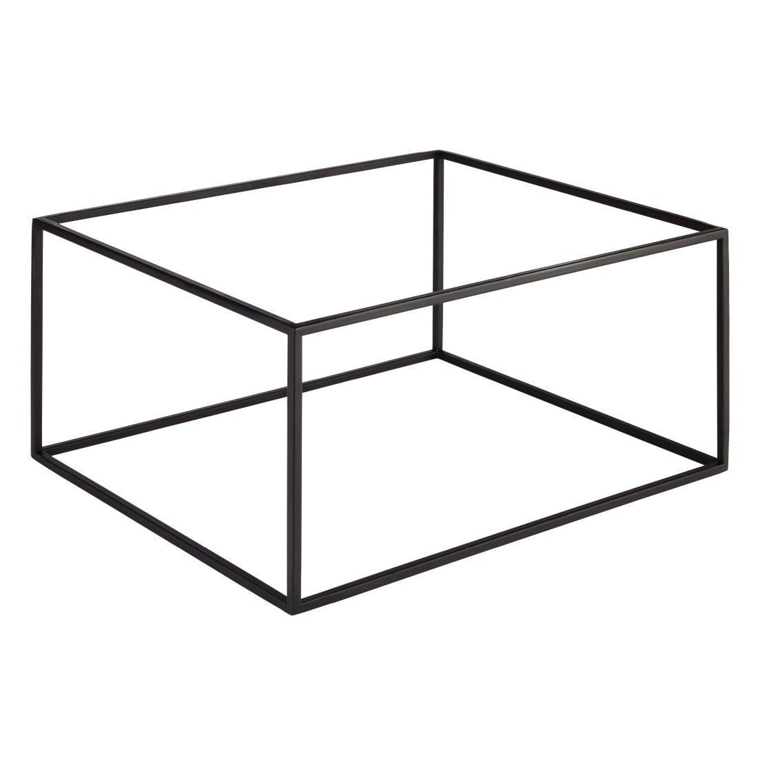 APS Asia+ Buffet Stand Matt Black GN 1/2 - Each - DR556 - 1