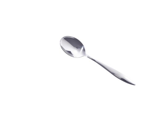 Genware Teardrop Dessert Spoon 18/0 (Dozen) - DS-TD - 1